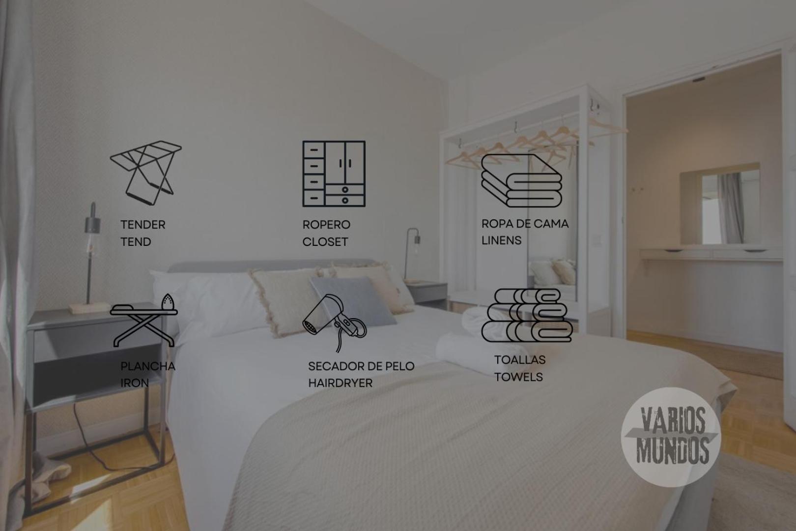 New Apt Para 7Pax En El Corazon De Madrid-Centro מראה חיצוני תמונה