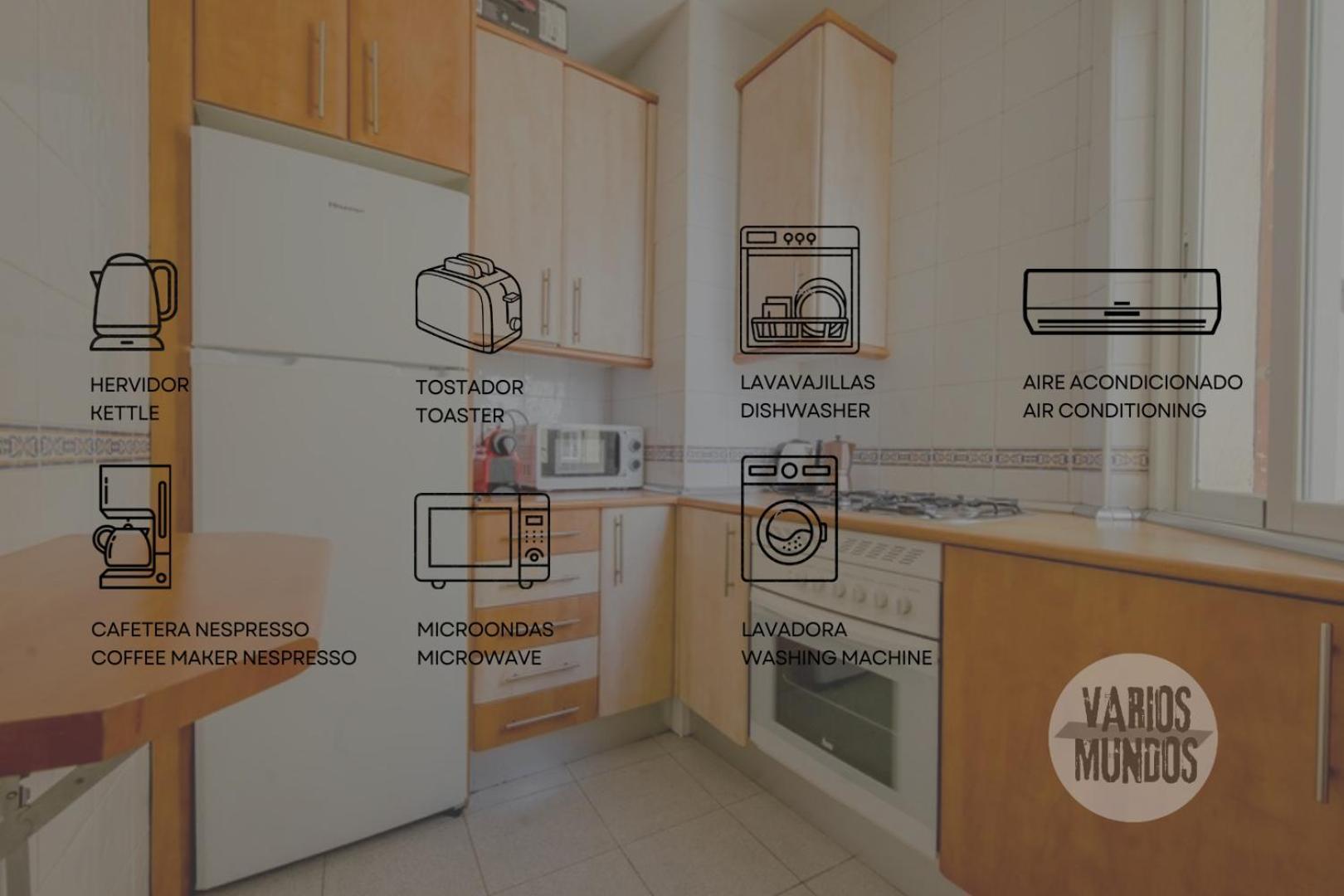 New Apt Para 7Pax En El Corazon De Madrid-Centro מראה חיצוני תמונה